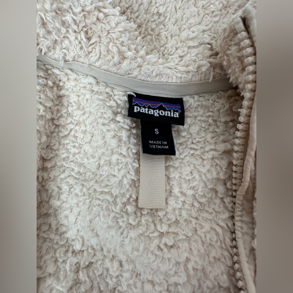 Patagonia 1/4 Zip Pullover Women's Size Small Off White Los Gatos Fleece Jacket - Picture 5 of 10